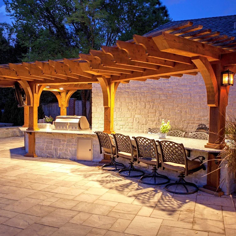 Custom pergola build